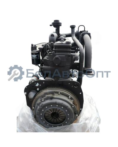 Двигатель Д-245.12С-230 (ЗИЛ) 109 л.с.(стартер 24В, ТКР-6.1, сцепление лепестк. без картера) ММЗ